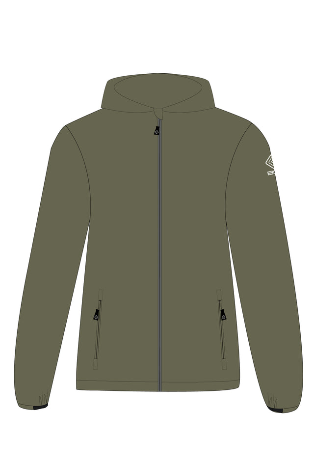 Giacca Uomo Softshell verde militare