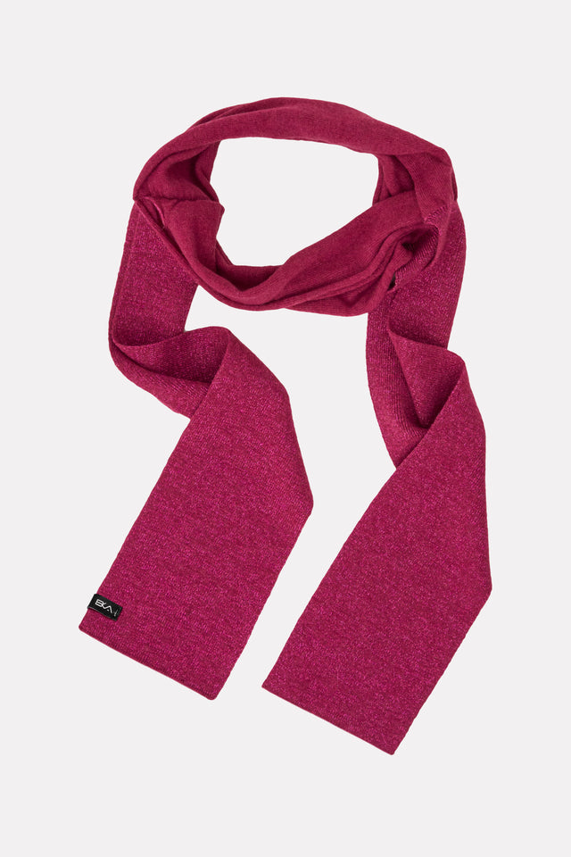 Sciarpa Donna fucsia. Filato speciale misto viscosa, lana, nylon e cachemire MADE IN ITALY