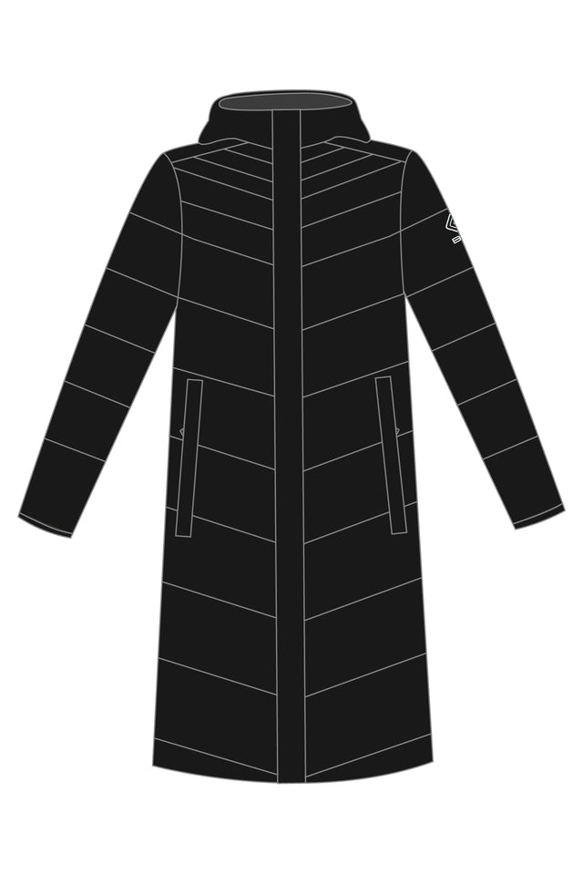 Giacca Donna Trapuntata Long nera