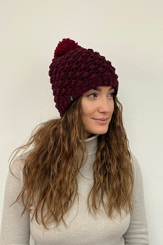 Bubble Pon Beanie