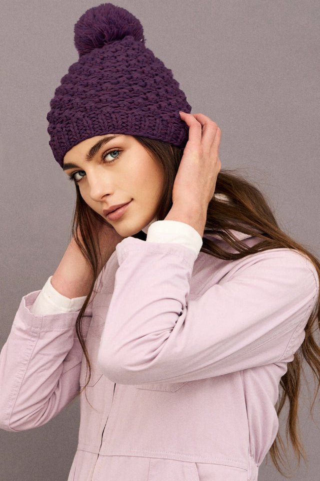 Bubble Pon Beanie