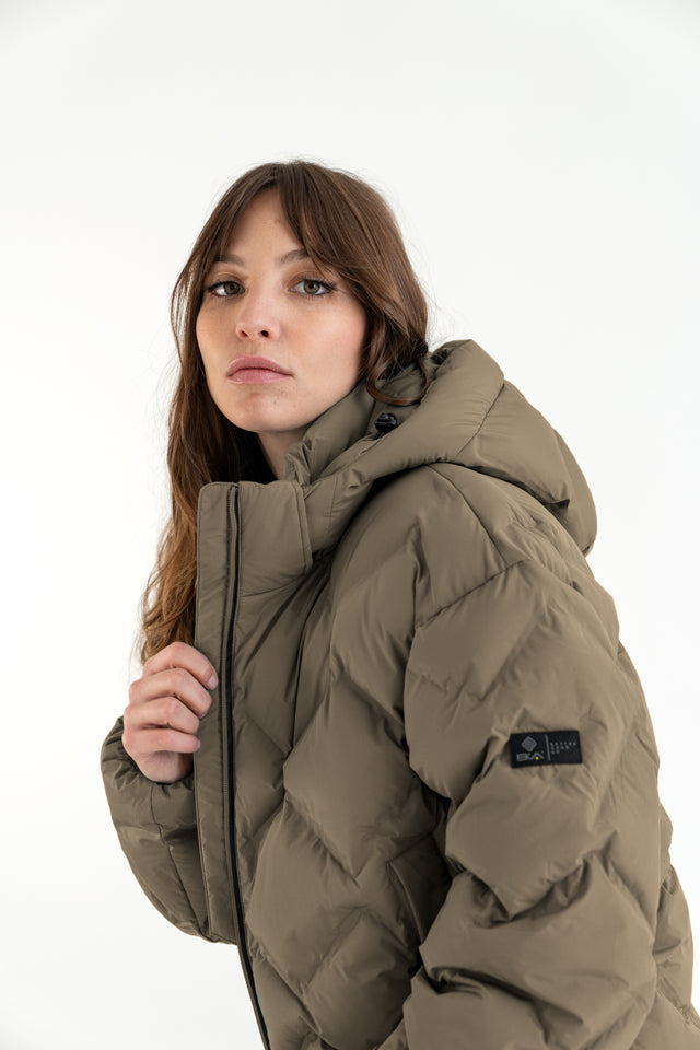 Laser Quilted Cropped Jacket
