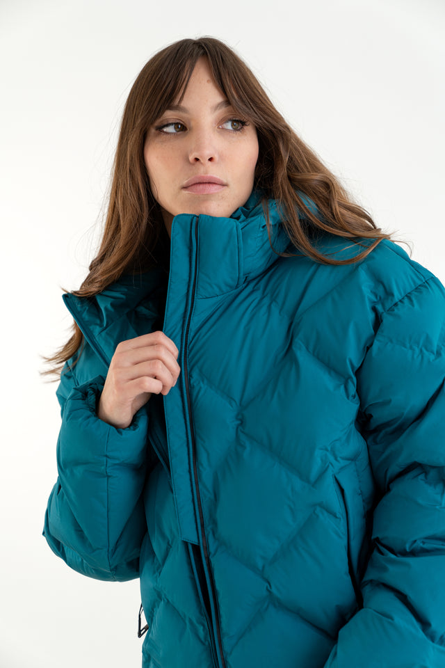 Laser Quilted Cropped Jacket