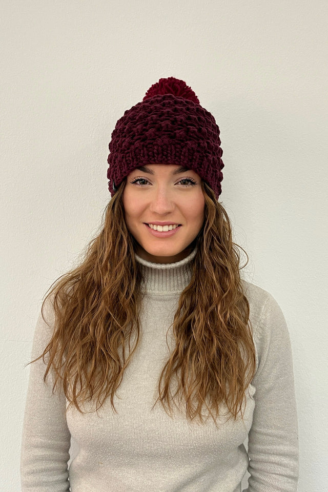 Bubble Pon Beanie